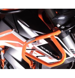 RD Moto CF134O Kit Protezione motore tubolare superiore KTM 890 Adventure Arancione