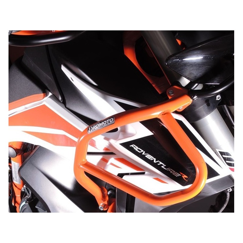 RD Moto CF134O Kit Protezione motore tubolare superiore KTM 890 Adventure Arancione