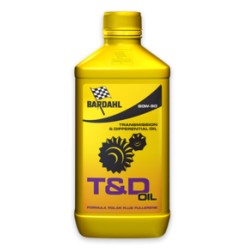 Olio Bardahl T&D 80w90 trasmissione 1LT OLIO TRASMISSIONE BARDAHL T&D 80W90 1LT