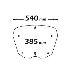 Isotta SC2696-T Cupolino per Honda SH 125-150 dal 2012