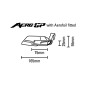 Barkbusters AGP-001-00-BK Protezioni leve Freno / Frizione Aero-GP