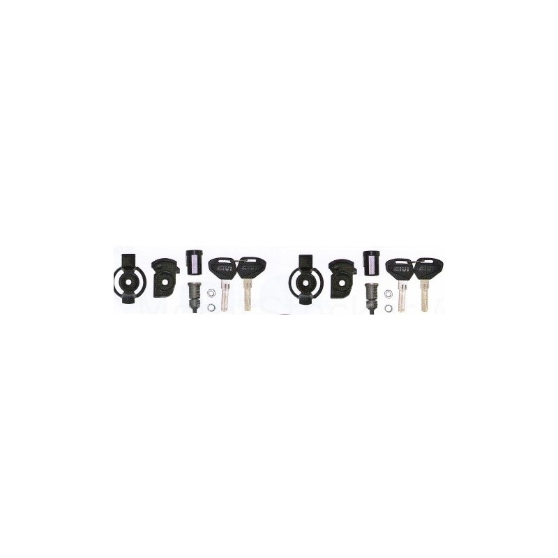Givi SL102 Kit unificazione chiavi (2 cilindretti 4 chiavi)