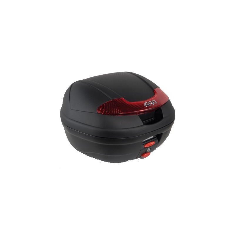 Givi E340N Vision Bauletto 34 litri Catadiottri rossi Piastra Monolock inclusa