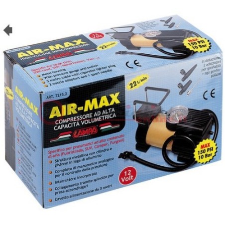 Compressore da auto 10 bar  Air Max 22L/M