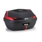 Givi B47NML Blade Bauletto Monolock nero Catarifrangenti rossi Piastra inclusa