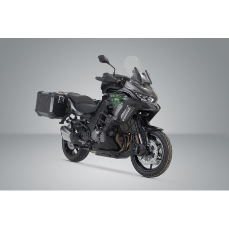 SW Motech KFT.08.922.70001/B Sistema valigie TRAX ADV 37/37 Kawasaki Versys 1000 Nero