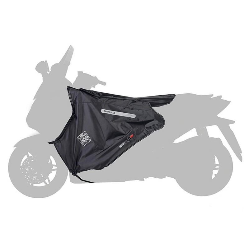 VECTOR Telo Coprimoto Scooter Taglia M Blu/Argento - Protezione Totale