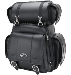 CD 3600 Saddlemen borsa schienalino moto in pelle