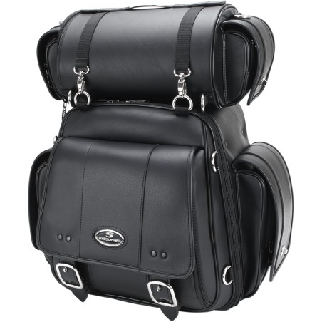 CD 3600 Saddlemen borsa schienalino moto in pelle