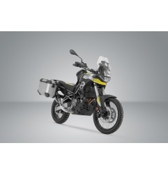 SW-Motech KFT.13.849.70000/S Sistema valigie alluminio TRAX ADV Aprilia Tuareg 660 2021 Argento