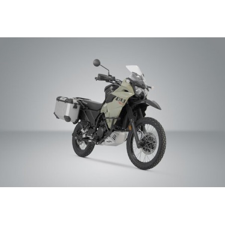 SW-Motech KFT.08.990.70000/S Coppia valigie alluminio TRAX ADV Kawasaki KLR 650 2022 Argento