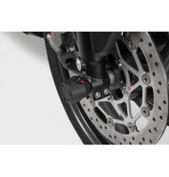 SW-Motech STP.05.176.10101/B Tamponi protezione asse anteriore Suzuki V-Strom 1050 e Yamaha MT-10 2021