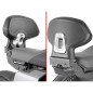 Givi TB5142A schienalino passeggero scooter elettrico BMW CE 04 2022