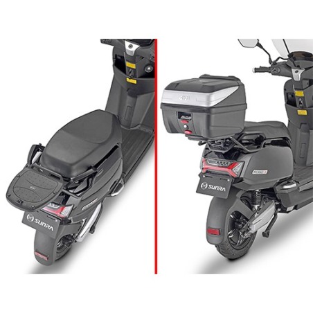 Kappa KR9400 attacco bauletto per scooter elettrico Sunra Robo-S 2021