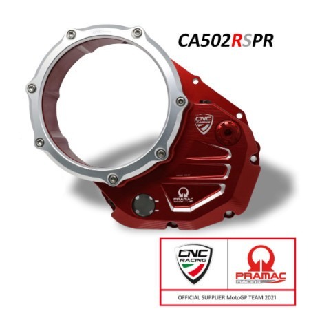 CNC Racing CA502 Carter trasparente frizioni ad olio Ducati Pramac Racing