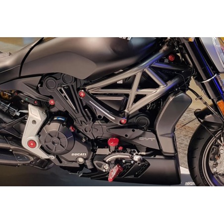 CNC Racing TC401BS Tamponi telaio Ducati Diavel e X-Diavel