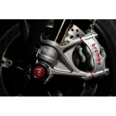 CNC Racing TP425B Tamponi forcella anteriore Nero moto Ducati