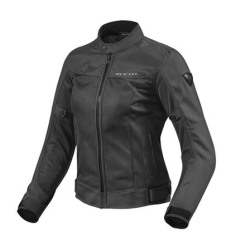 Giacca Moto traforata Donna Revit Eclipse Ladies Nero