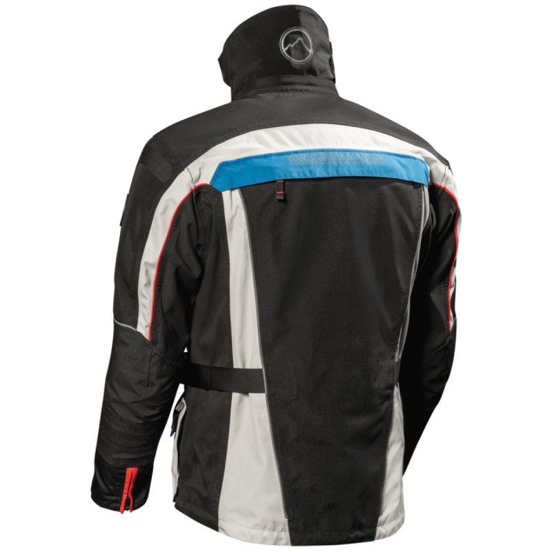 Dane Nimbus 2 Giacca da moto Gore-tex Pro Grigio Rosso Blu