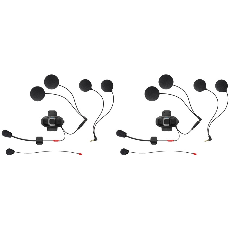 Sena SF2 Interfono da moto 800 metri Dual Pack