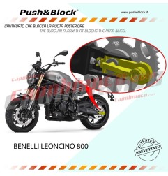 Push&Block WL-B04 Blocca ruota raggi posteriore Benelli Leoncino Trail 800 2022
