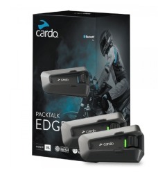 Cardo Packtalk Edge Duo Interfono moto doppio Dinamic Mesh