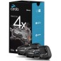 Coppia Cardo Freecom 4x Interfono moto bluetooth a 4 vie