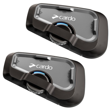 Coppia Cardo Freecom 4x Interfono moto bluetooth a 4 vie