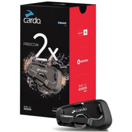 Cardo Freecom 2x Interfono moto bluetooth