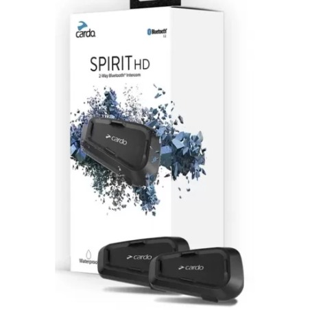 Coppia Cardo Spirit HD Duo Interfono moto bluetooth