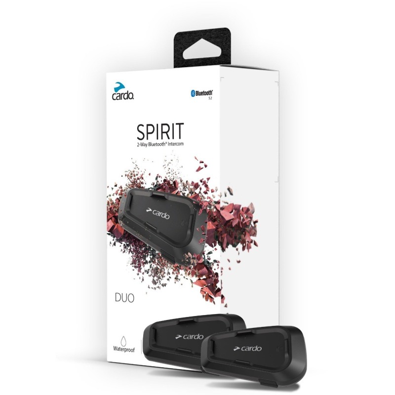 Coppia Cardo Spirit Duo Interfono casco moto bluetooth