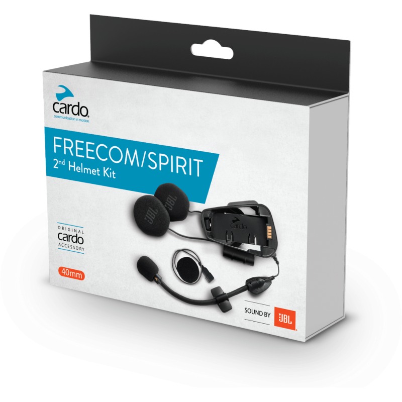 Cardo ACC00009 solo kit audio JBL di ricambio Freecom/Spirit