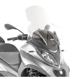 GIVI D5613ST Parabrezza trasparente per Piaggio MP3 350-400-500 (1821)