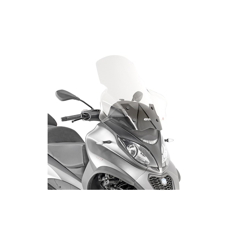 GIVI D5613ST Parabrezza trasparente per Piaggio MP3 350-400-500 (1821)