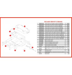 Givi ZOBKN37ALCM Coperchio sinistro colore argento montato per OBKN37AL