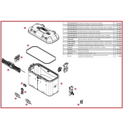 Givi Z9861MDXR Rinforzo meccanismo sgancio interno Destro Dolomiti DLMK36