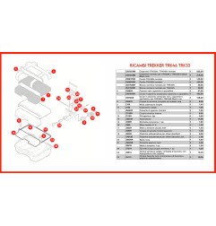 Givi Z2106R Cinghia interna valigie Trekker TRK33, TRK35 e TRK46