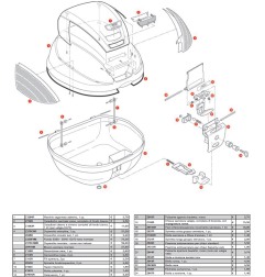 Coperchietto circuito luci Givi Z846R monolock E370