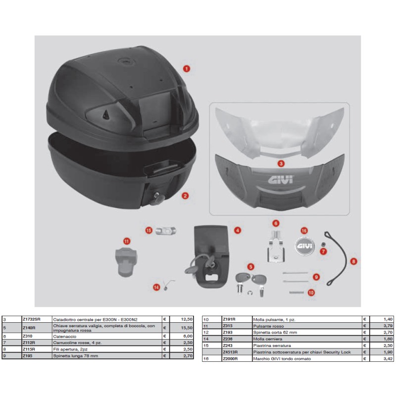 Givi SRA5134 portapacchi bauletto BMW F850GS e F900GS Adventure da '24