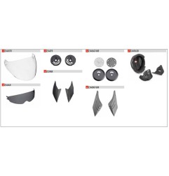 Givi Z2483TR visiera trasparente casco 12.3 Strtos