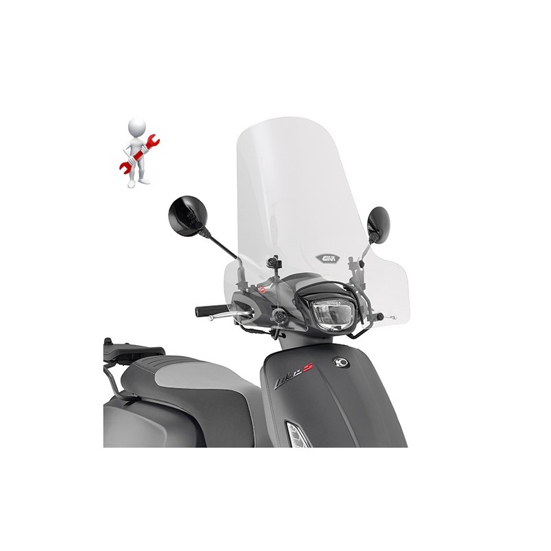 Givi A6120A attacchi parabrezza 8100A Kymco Like Sport 125 2022