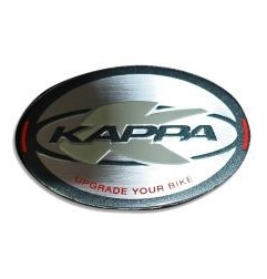 Kappa Z1632PVCR Logo ovale in PVC per bauletto K35