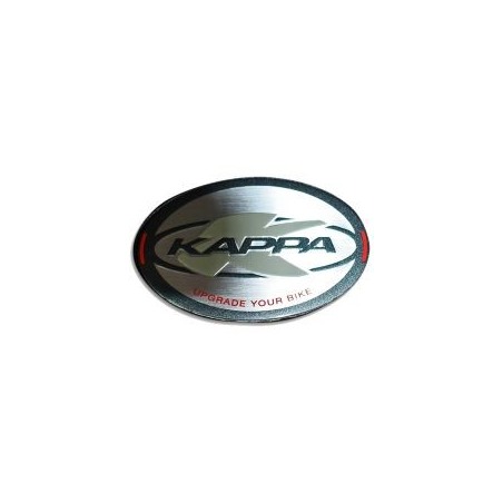 Kappa Z1632PVCR Logo ovale in PVC per bauletto K35