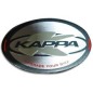 Kappa Z1632PVCR Logo ovale in PVC per bauletto K35