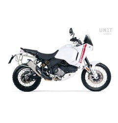 Unit Garage 3901 Telai laterali Grigi valigie alluminio Atlas per Ducati Desert X 