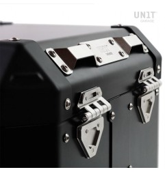 Unit Garage AL4_BL Bauletto alluminio Atlas 36 litri nero