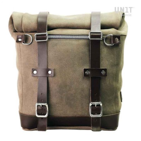 Unit garage U202 Borsa laterale Scram cuoio 22-30 litri Moss Grey