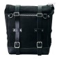 Unit garage U202 Borsa laterale Scram cuoio 22-30 litri Jet Black