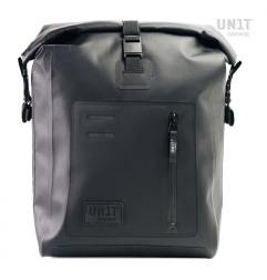 Unit garage UG001 Borsa laterale Khali impermeabile 20-26 litri Nero