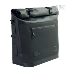 Unit garage UG002+AL0 Borsa laterale Khali con piatto 35-45 litri Nero